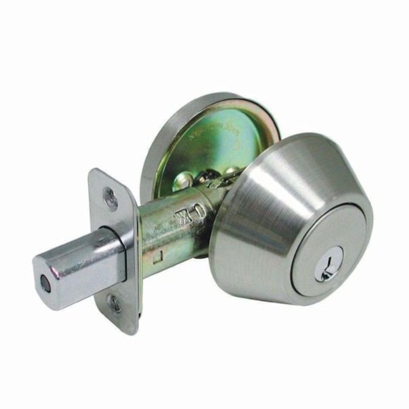 Promax PD2P1 Single Cylinder Deadbolt Satin Nickel - Picture 2 of 4